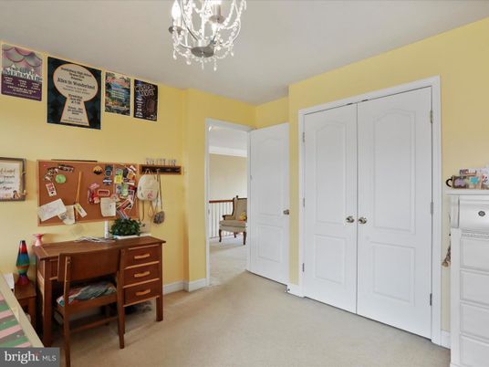 Chandelier, Home Office, Interior