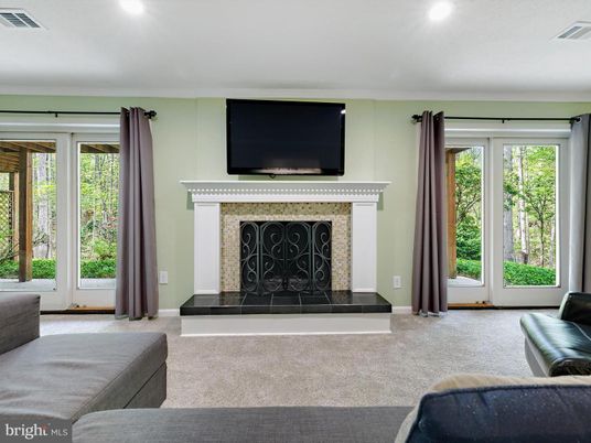 Fireplace, Interior, Recessed Lighting