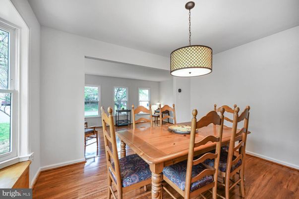 Dining room, Interior, Wood Texture Flooring