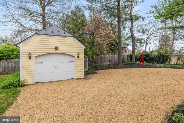 Backyard, Detached Garage, Exterior