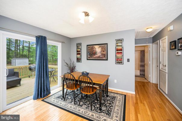 Dining room, Interior, Wood Texture Flooring