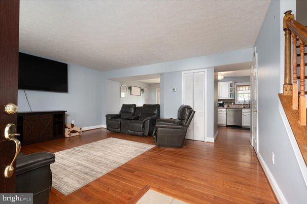 Interior, Kitchen, Living room, Wood Texture Flooring
