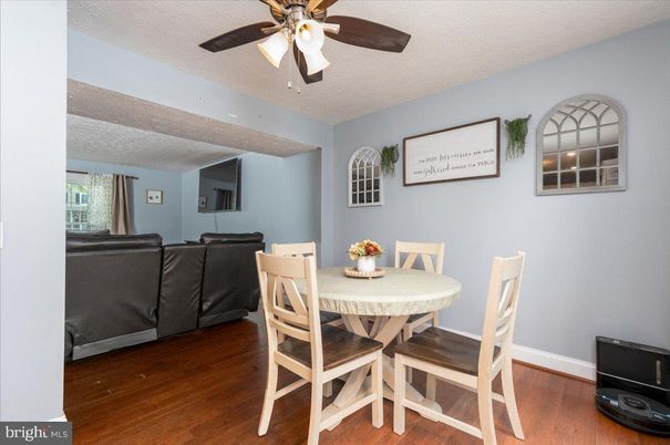 Dining room, Interior, Wood Texture Flooring
