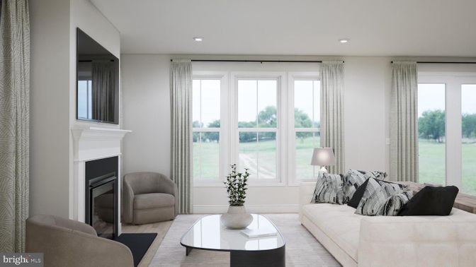 Fireplace, Interior, Living room, Recessed Lighting