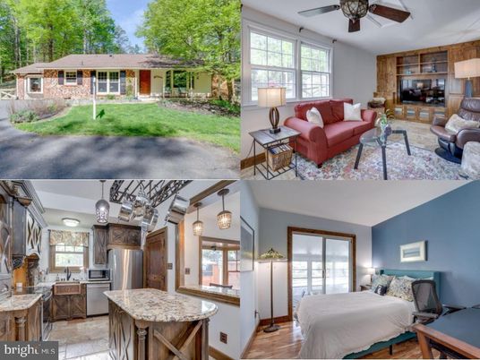 Interior, Kitchen, Living room, Pendant Lights, Stainless Steel Appliances