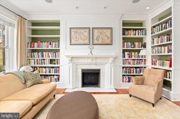 Fireplace, Interior, Recessed Lighting, Wood Texture Flooring