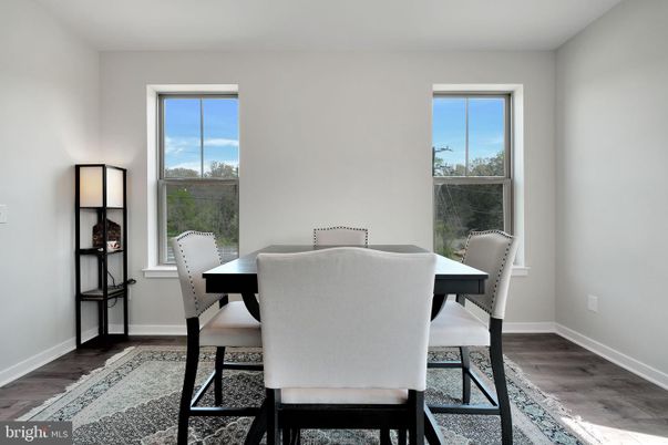 Dining room, Interior, Wood Texture Flooring