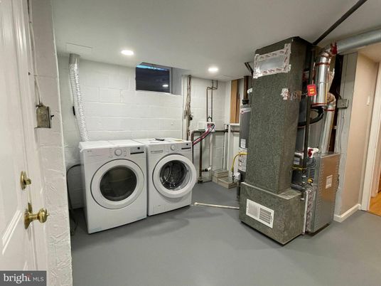 Interior, Recessed Lighting, Washer