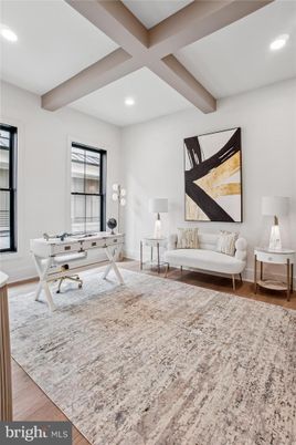 Game Room, Interior, Recessed Lighting, Wooden Beams, Wood Texture Flooring