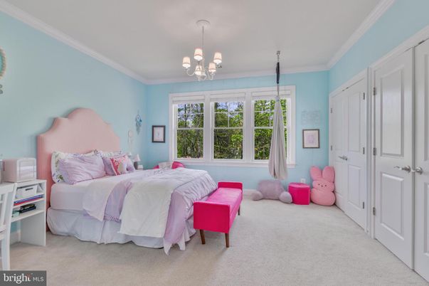 Bedroom, Chandelier, Interior