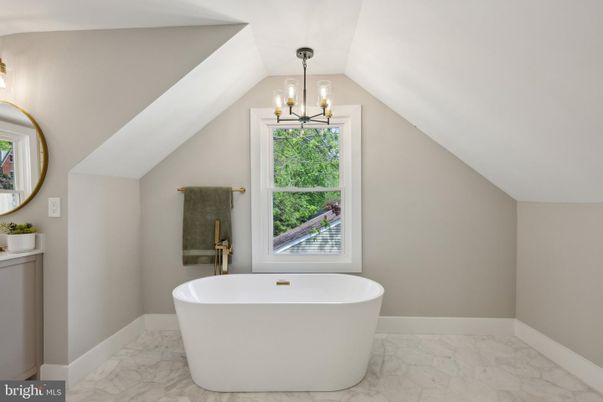 Bathroom, Free Standing Baths, Interior, Marble