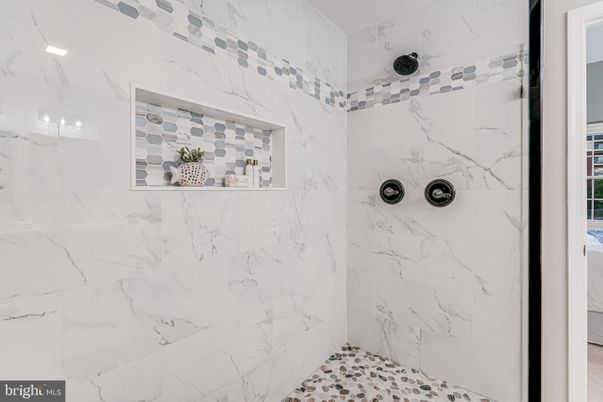 Bathroom, Interior, Marble Walls