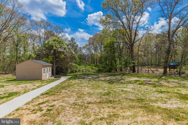 Backyard, Detached Garage, Exterior