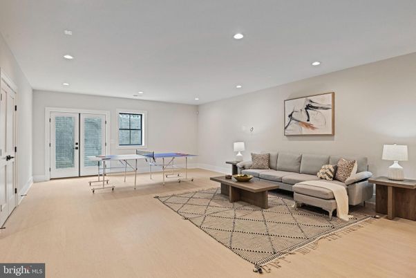 Game Room, Interior, Living room, Recessed Lighting, Wood Texture Flooring