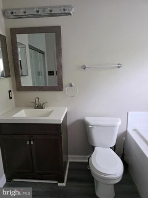 Bathroom, Interior, Wood Texture Flooring