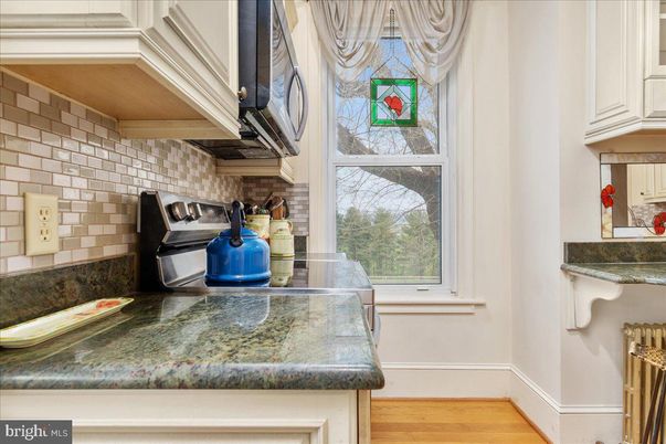 Interior, Kitchen, Stone Walls, Wood Texture Flooring