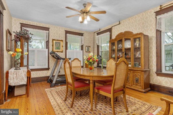 Dining room, Interior, Wood Texture Flooring