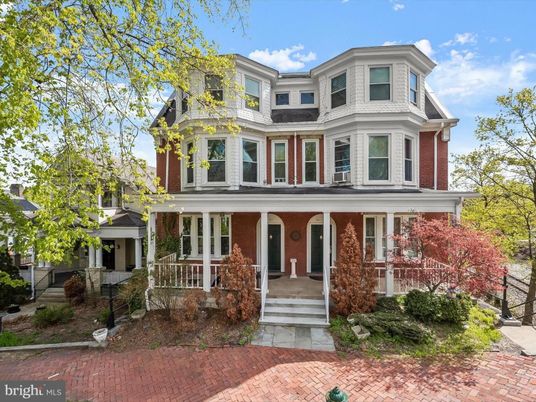 Exterior, Facade, Brick Facade, Queen Anne Victorian