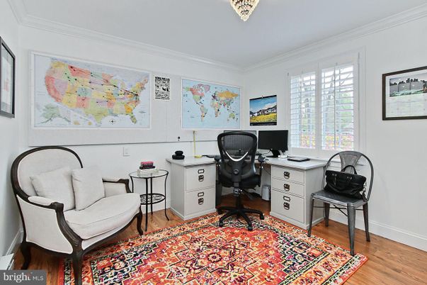 Home Office, Interior, Wood Texture Flooring