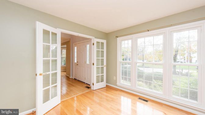 Empty room, Interior, Wood Texture Flooring