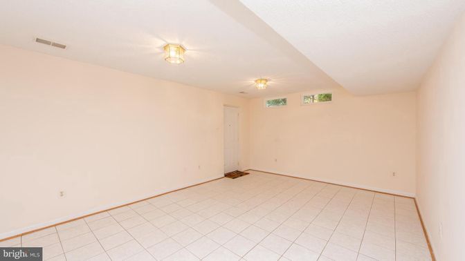 Empty room, Interior