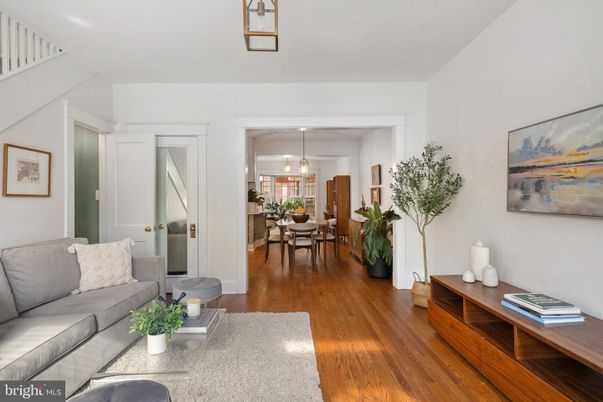 Dining room, Interior, Living room, Pendant Lights, Wood Texture Flooring