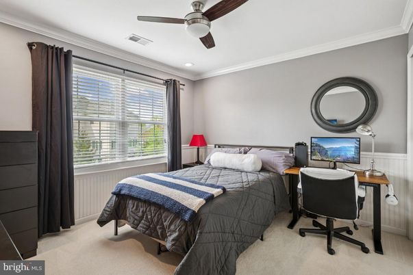 Bedroom, Home Office, Interior, Recessed Lighting