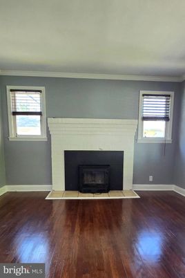 Empty room, Fireplace, Interior, Wood Texture Flooring