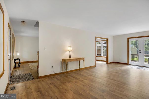 Empty room, Interior, Wood Texture Flooring