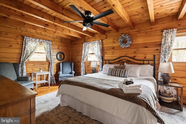 Bedroom, Interior, Wooden Beams, Wooden Ceilings, Wood Texture Flooring, Wooden Walls