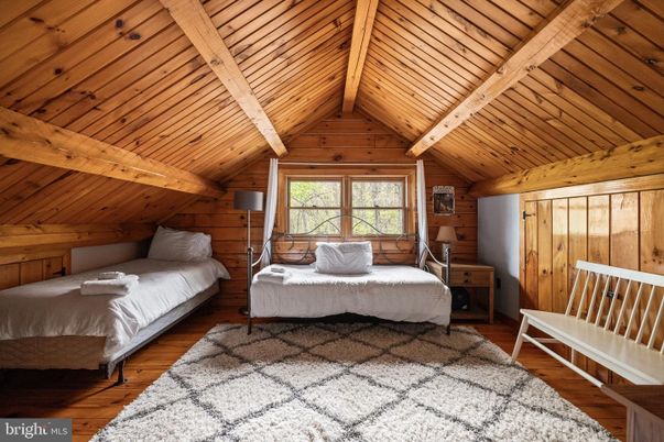 Bedroom, Interior, Wooden Beams, Wooden Ceilings, Wood Texture Flooring, Wooden Walls