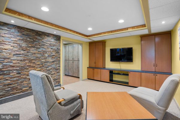 Interior, Recessed Lighting, Stone Walls