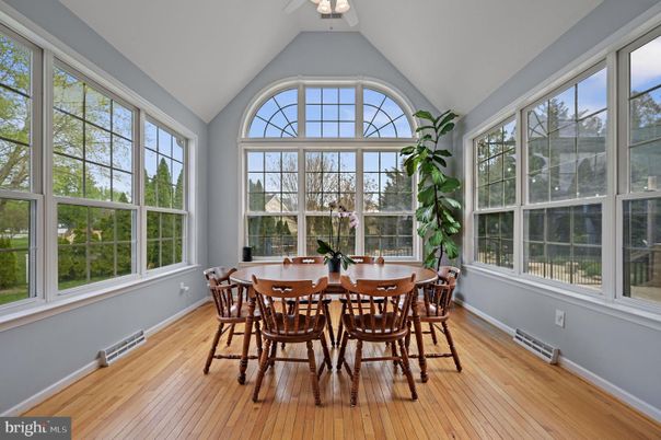 Dining room, Interior, Wood Texture Flooring