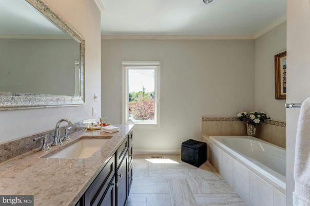 Bathroom, Dual Sink Vanities, Interior, Marble