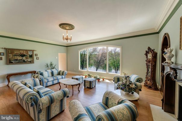 Chandelier, Fireplace, Interior, Living room, Wood Texture Flooring