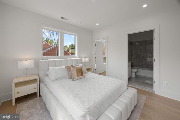 Bathroom, Bedroom, Interior, Recessed Lighting, Wood Texture Flooring