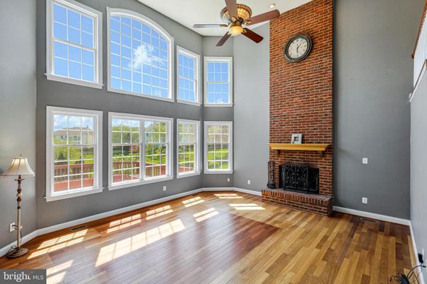 Fireplace, Interior, Stone Walls, Wood Texture Flooring