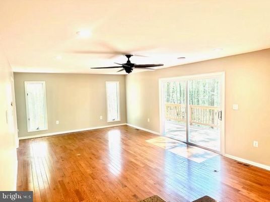 Empty room, Interior, Wood Texture Flooring
