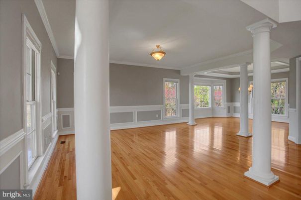Empty room, Interior, Wood Texture Flooring