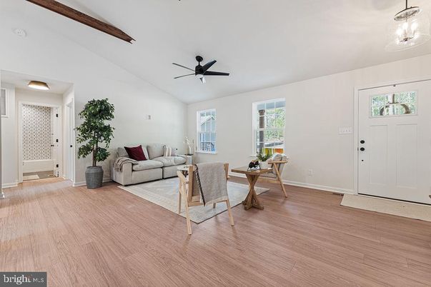 Interior, Living room, Wooden Beams, Wood Texture Flooring