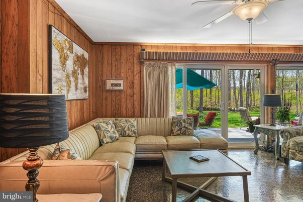 Interior, Living room, Wooden Walls