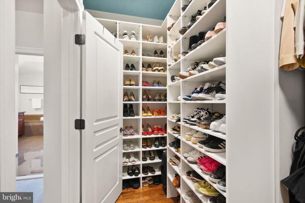 Interior, Walk-in Closets, Wood Texture Flooring