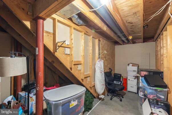 Home Office, Interior, Wooden Beams