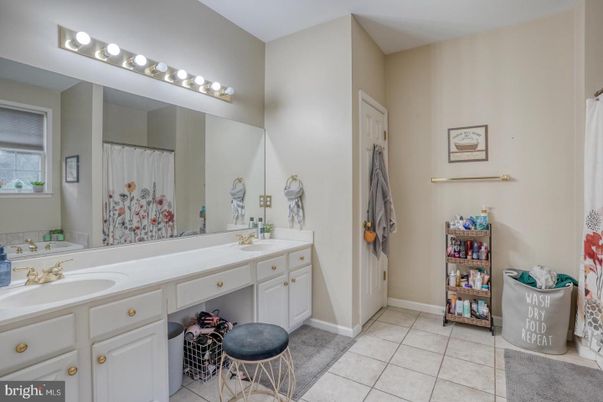 Bathroom, Dual Sink Vanities, Interior