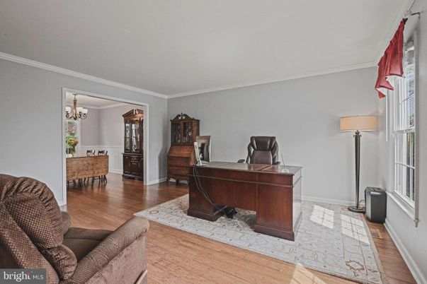 Chandelier, Home Office, Interior, Wood Texture Flooring