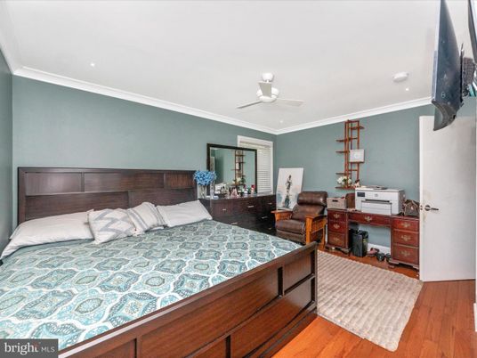 Bedroom, Home Office, Interior, Wood Texture Flooring