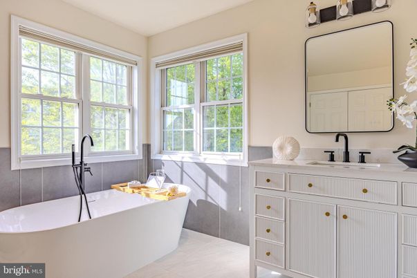 Bathroom, Dual Sink Vanities, Free Standing Baths, Interior