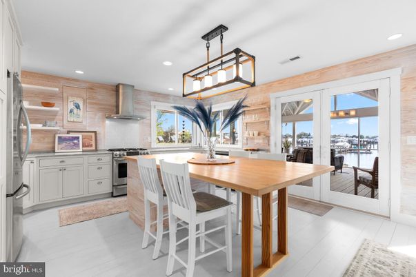 Interior, Kitchen, Pendant Lights, Recessed Lighting, Stainless Steel Appliances, Water