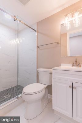 Bathroom, Glass Shower, Interior, Marble, Marble Walls