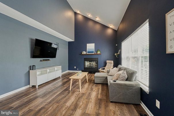 Fireplace, Interior, Living room, Wood Texture Flooring